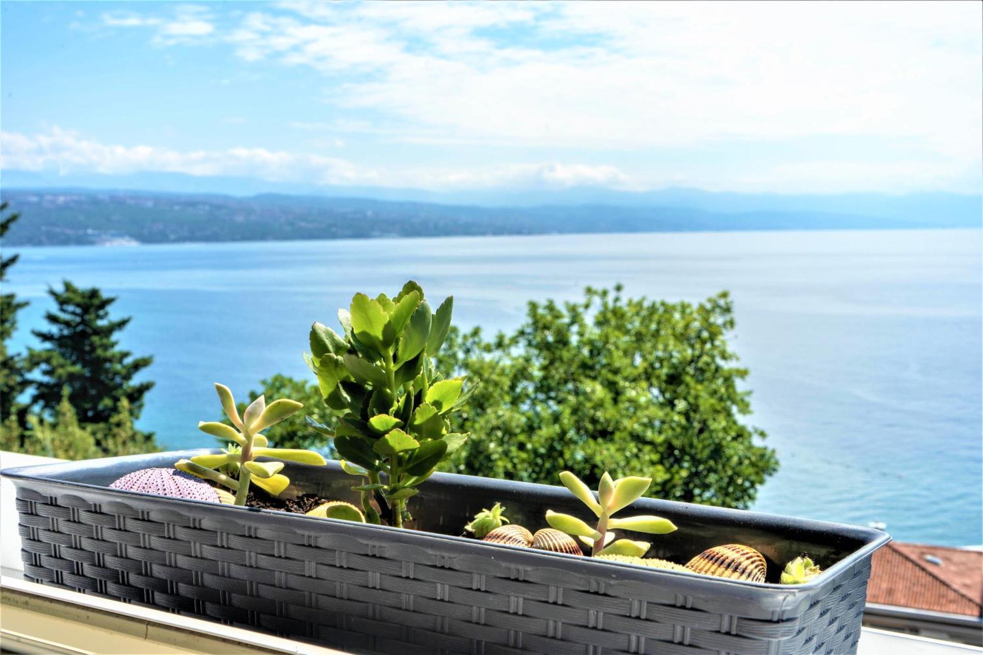 Apartment Near Beach With Sea View โอปาติยา ภายนอก รูปภาพ